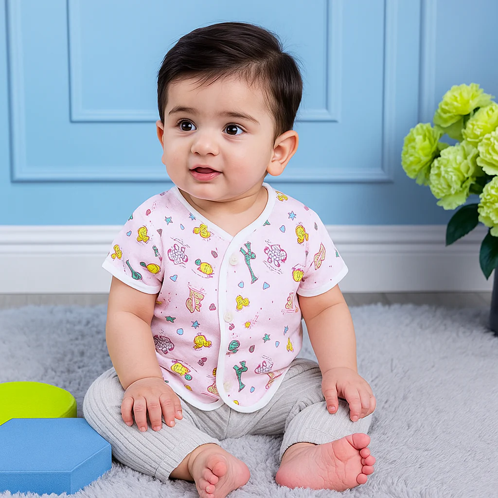 Baby Jabla Animals Pink (Newborn) - Sunshine - Image 2