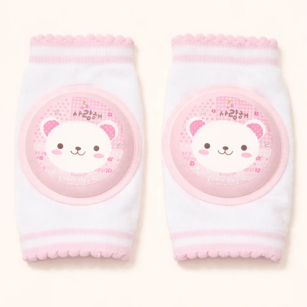 Baby Knee Pad Kitty Pink - Sunshine