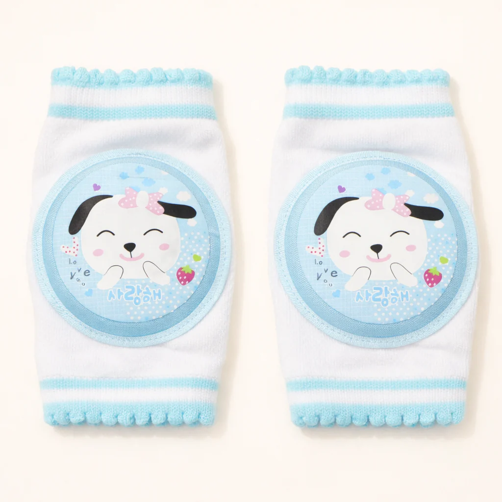 Baby Knee Pad Puppy Blue - Sunshine