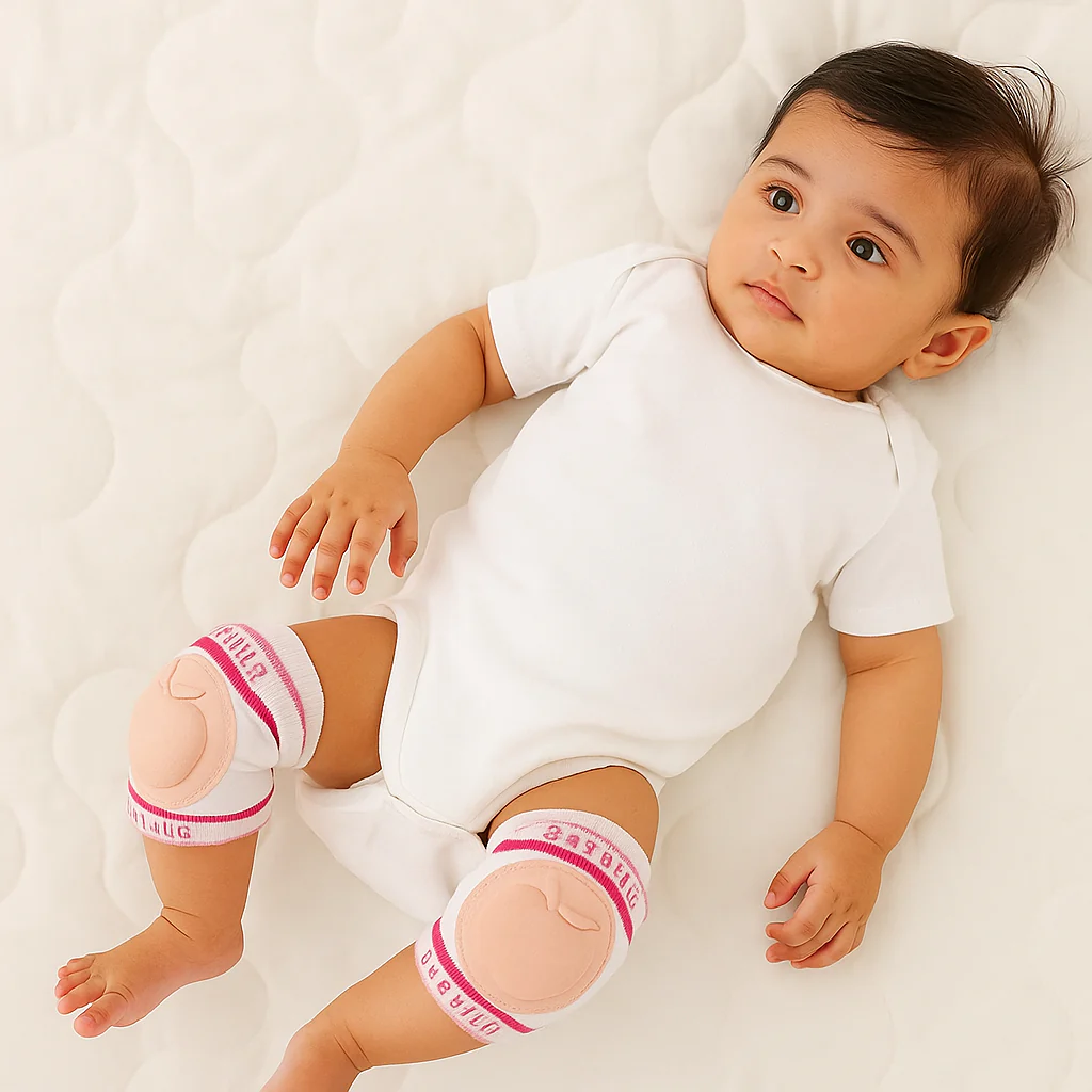 Baby Knee Pads Apple Pink - Sunshine - Image 2