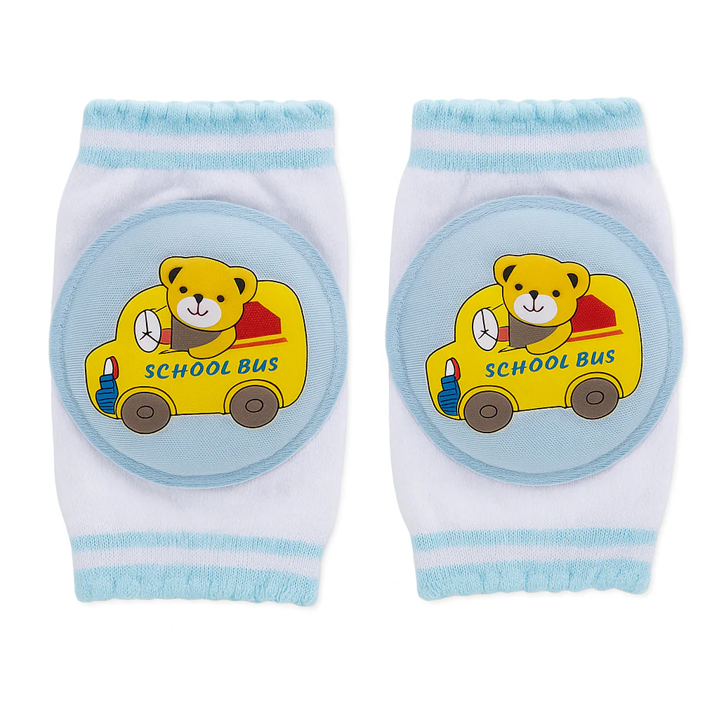 Baby Knee Pads Bear Bus Blue - Sunshine - Image 3
