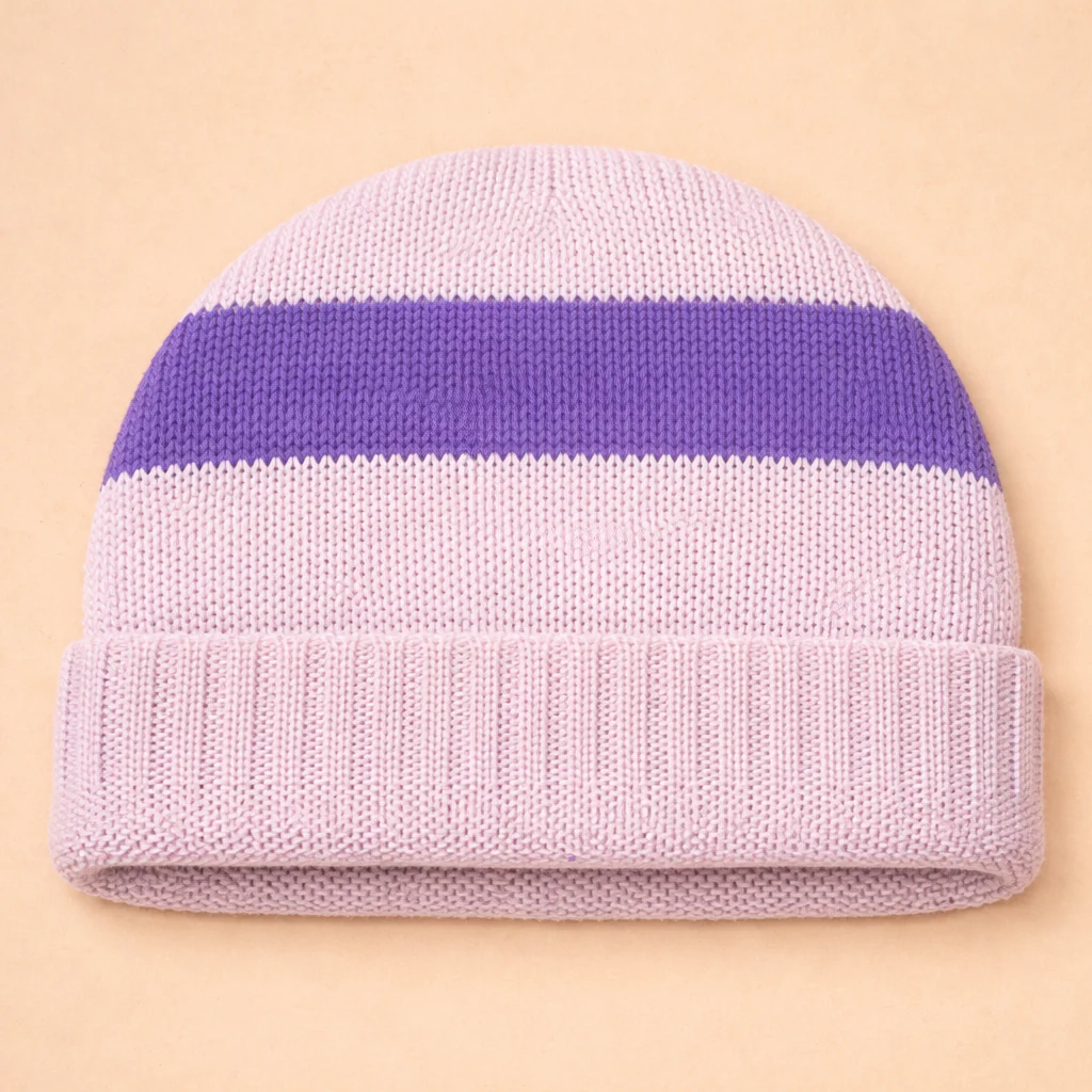 Baby Knitted Cap Assorted Light Purple - Sunshine