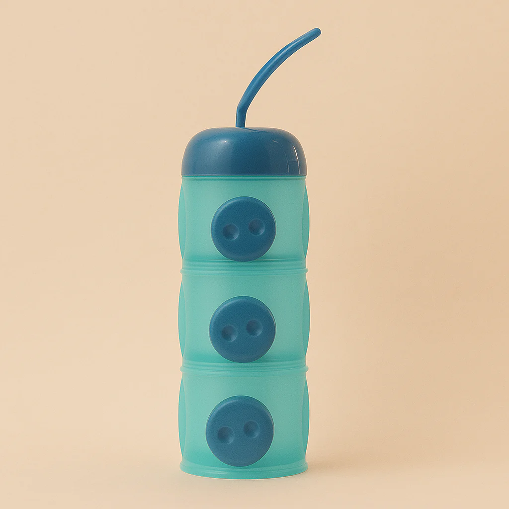 Baby Milk Container 3Pcs Blue - Sunshine