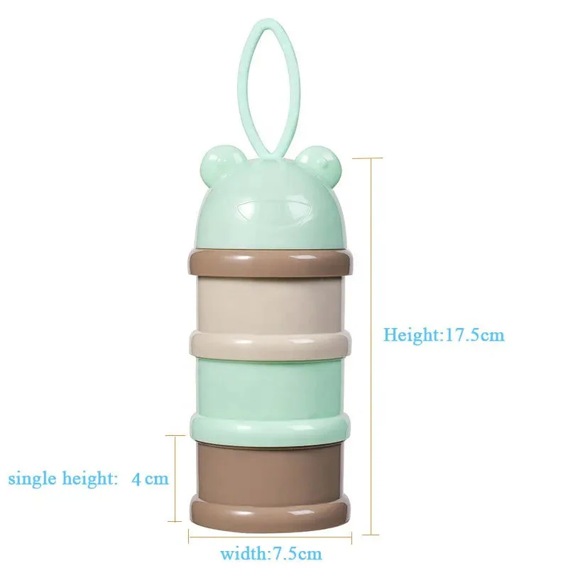 Baby Milk Container 3Pcs Green - Sunshine - Image 2