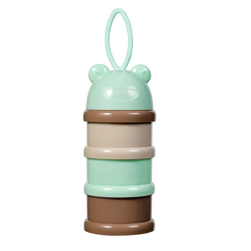 Baby Milk Container 3Pcs Green - Sunshine