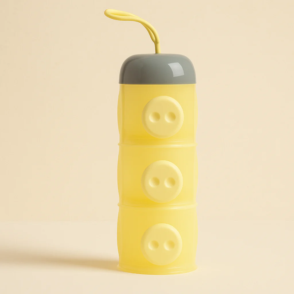 Baby Milk Container 3Pcs Yellow - Sunshine