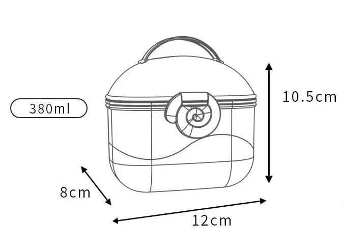 Baby Milk Container Green 360Ml - Sunshine - Image 3