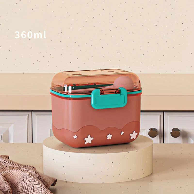 Baby Milk Powder Container Orange - Sunshine