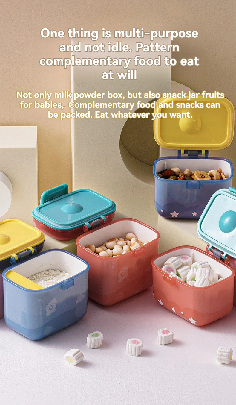 Baby Milk Powder Container Orange - Sunshine - Image 11