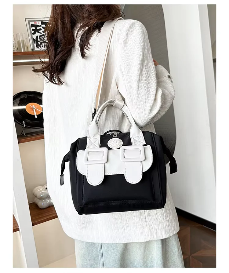 Baby Mini Diaper Bag Beige & Orange - Sunshine - Image 7