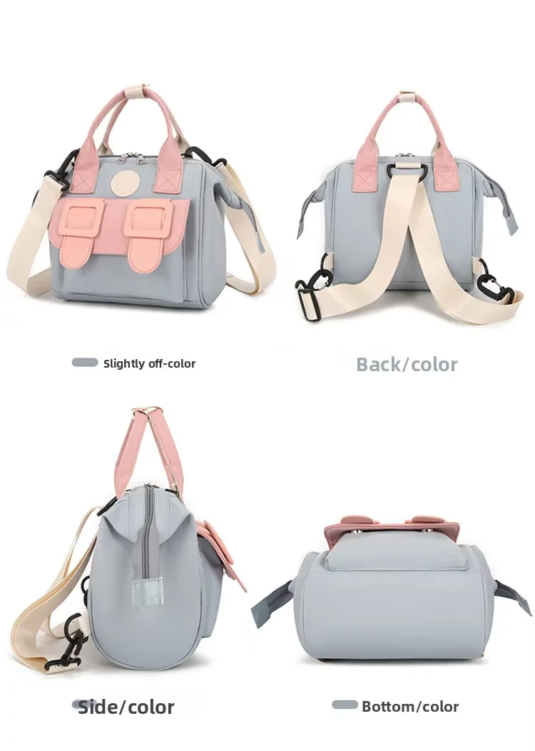 Baby Mini Diaper Bag & Beige - Sunshine - Image 11
