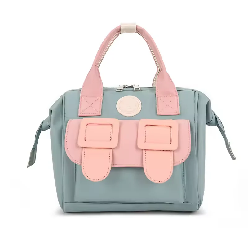 Baby Mini Diaper Bag Blue & Pink - Sunshine