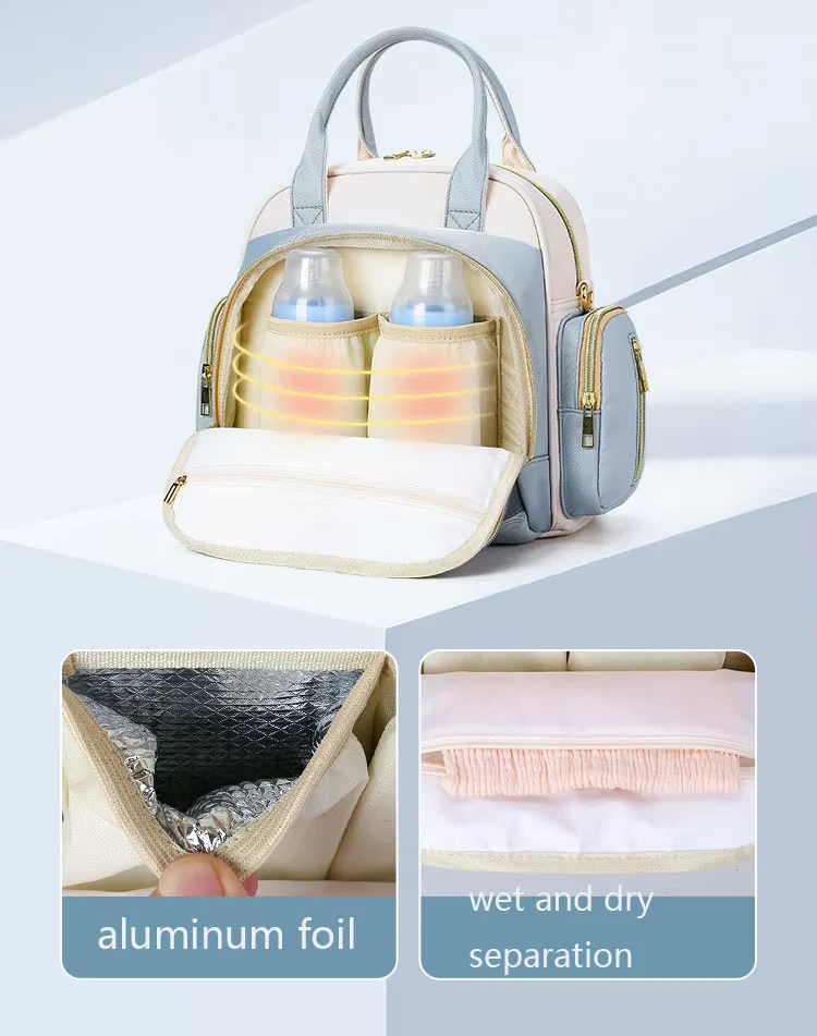 Baby Mini Diaper Bag Fashion Pink - Sunshine - Image 11