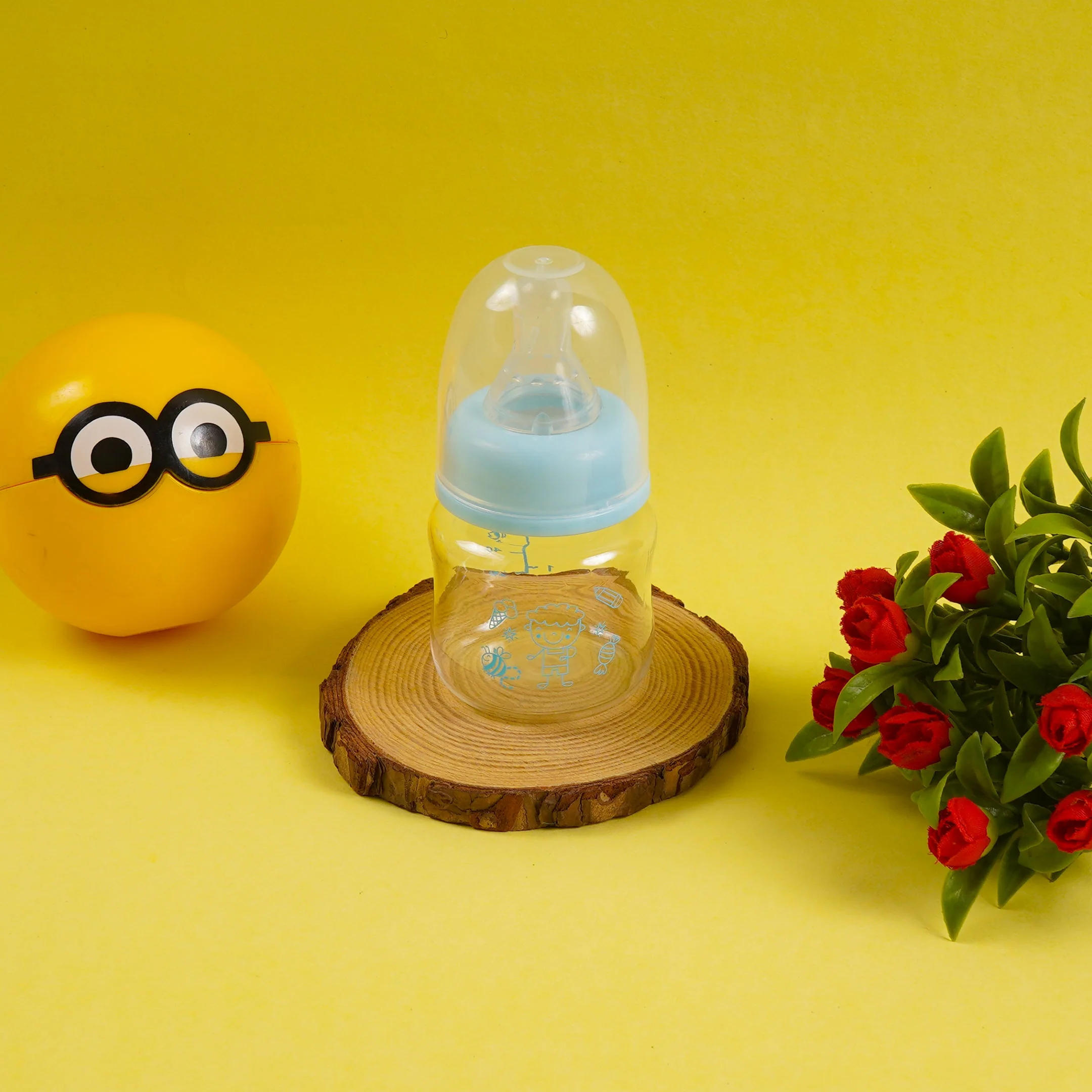 Baby Mini Feeding Bottle Blue 60Ml Ml - Sunshine