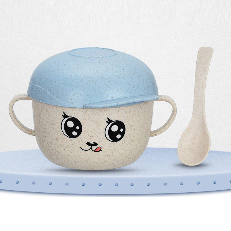 Baby Multipurpose Feeding Bowl Blue 450Ml - Sunshine