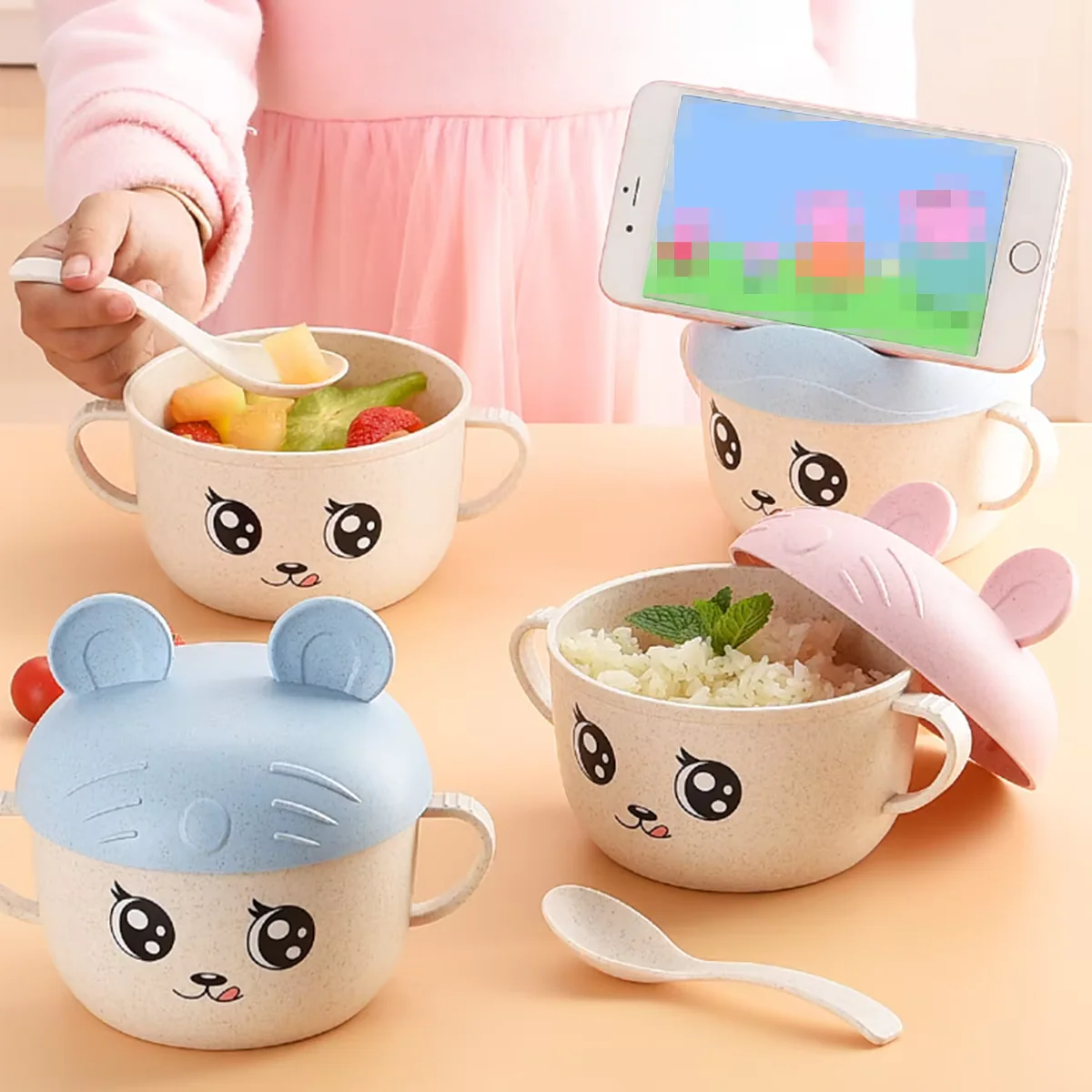 Baby Multipurpose Feeding Bowl Green 450Ml - Sunshine - Image 8
