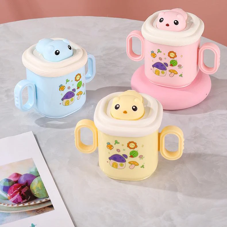 Baby Multipurpose Steel Sipper Cup Pink 260Ml - Sunshine - Image 5