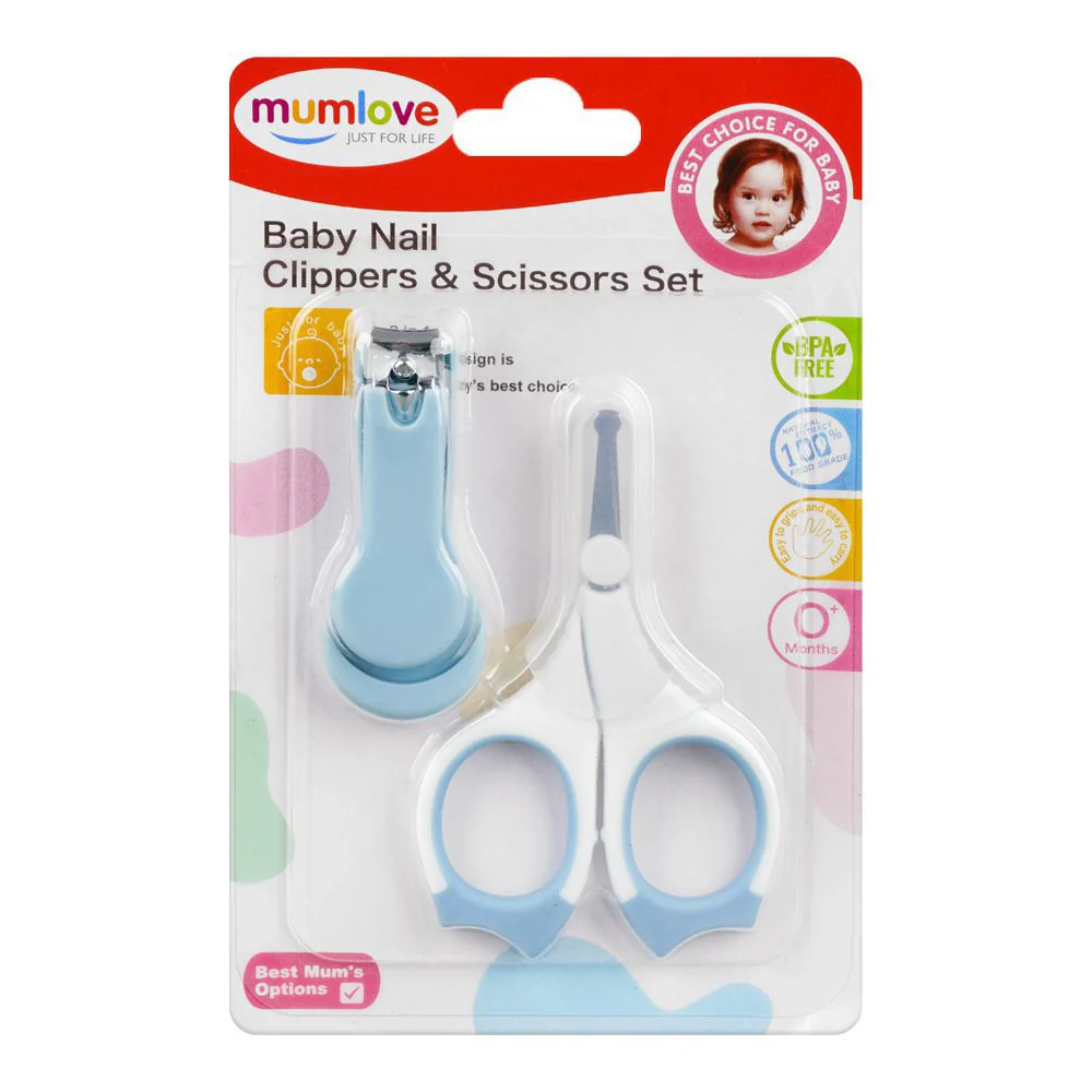 Baby Nail Care Set Blue Ml - Sunshine