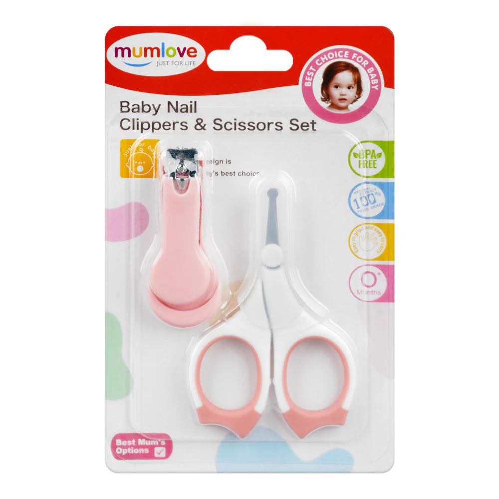 Baby Nail Care Set Pink Ml - Sunshine