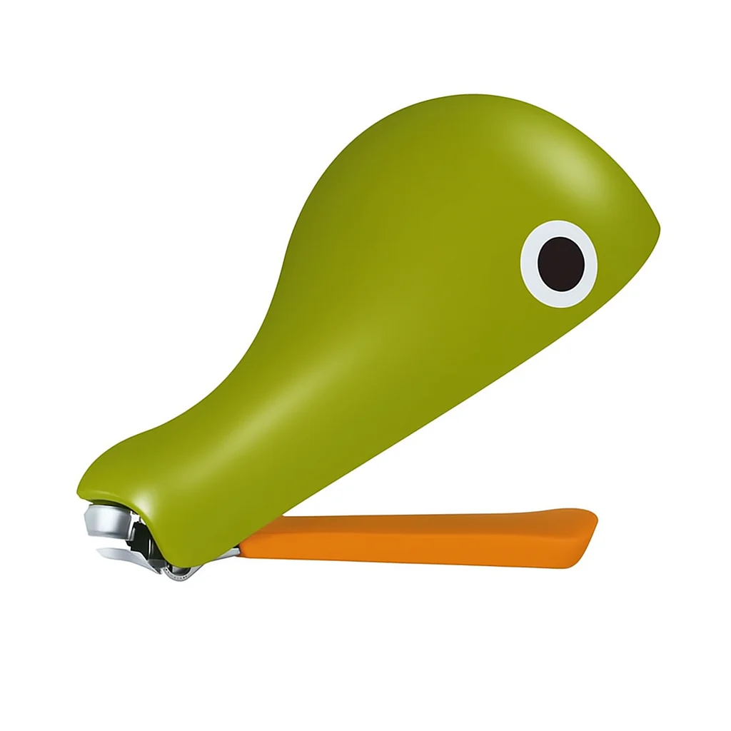 Baby Nail Clipper Fish Olive Green - Sunshine