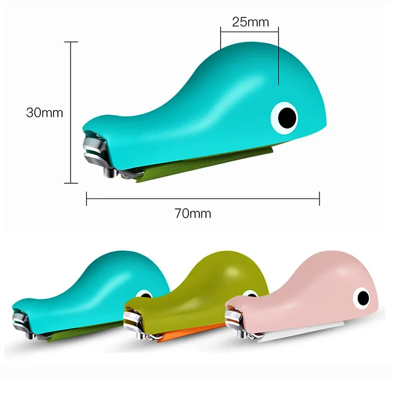 Baby Nail Clipper Fish Olive Green - Sunshine - Image 2