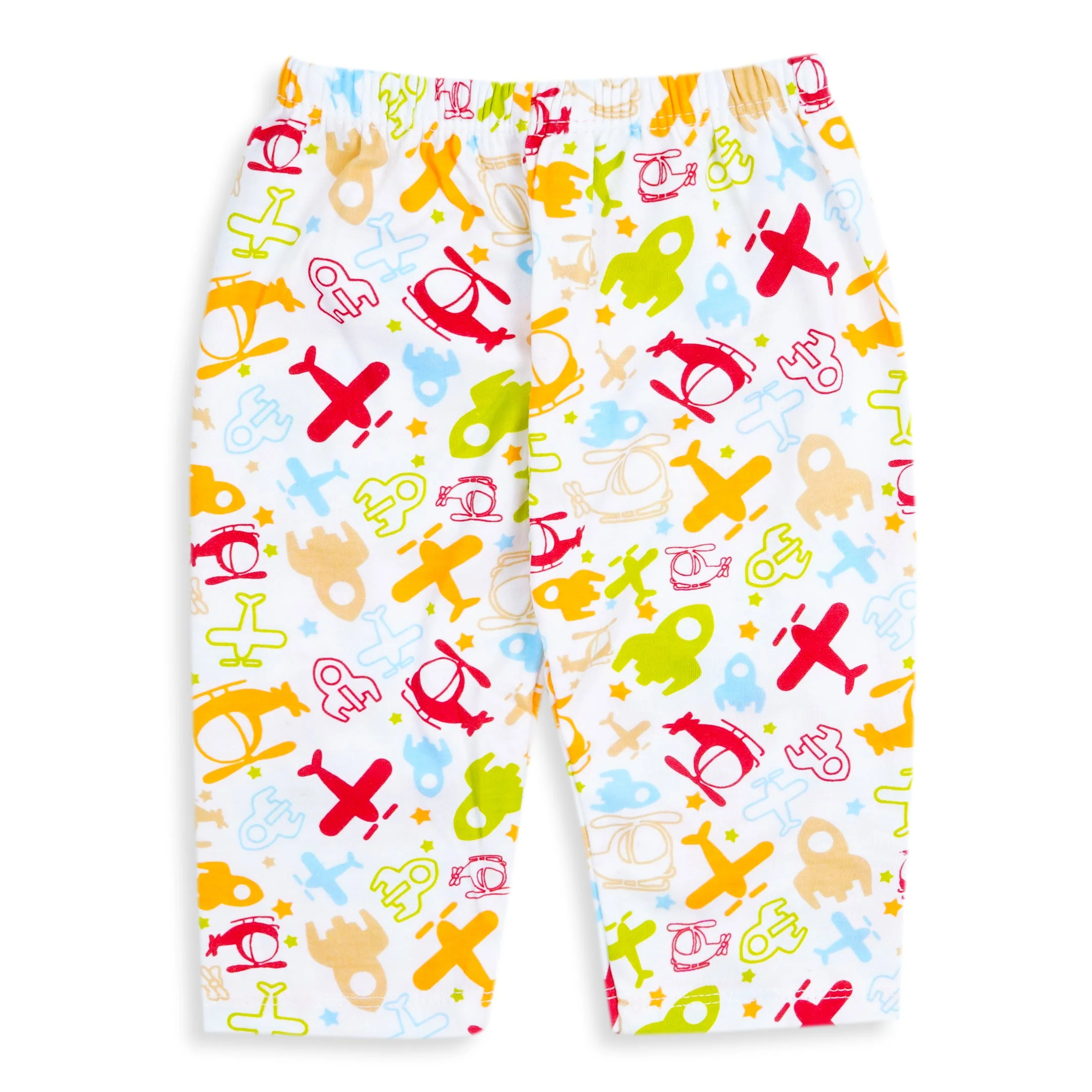 Baby Cotton Sleepsuit Set Airplanes Red (0-6 Months) - Sunshine - Image 7