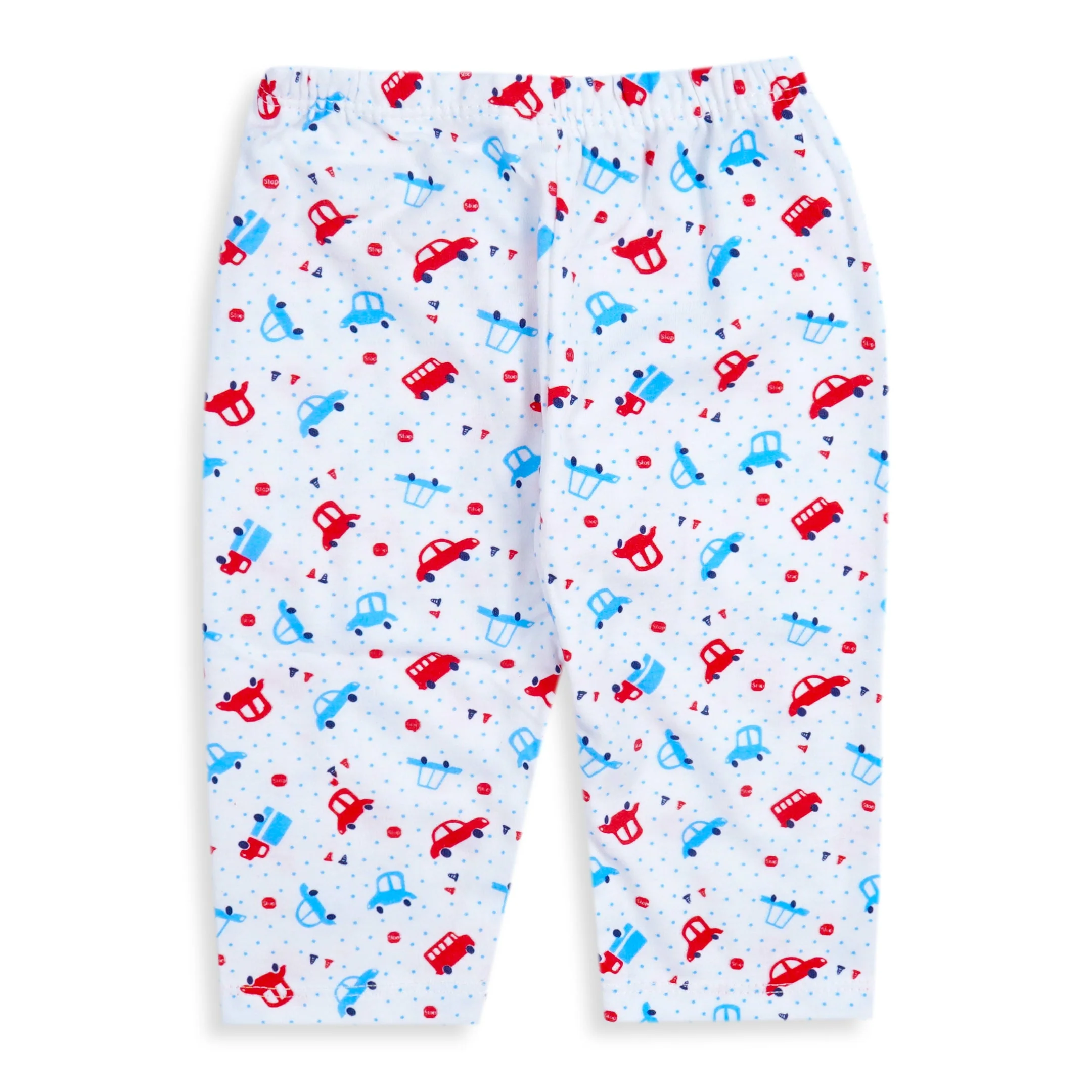 Baby Cotton Sleepsuit Set Car Red (0-6 Months) - Sunshine - Image 7