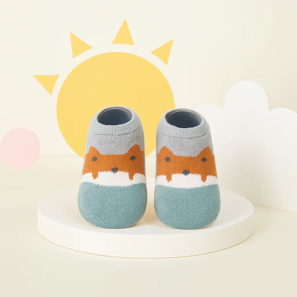 Baby Newborn Socks Fox Orange - Sunshine