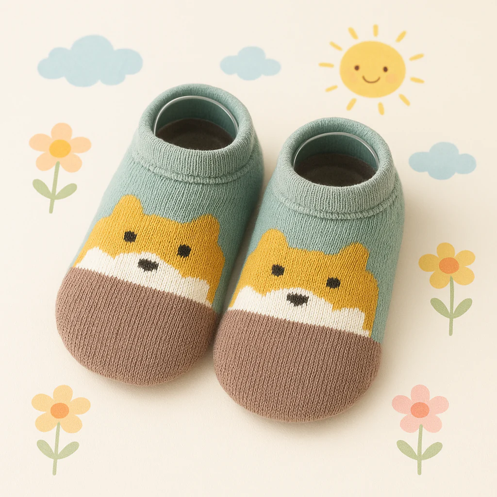 Baby Newborn Socks Fox Yellow - Sunshine