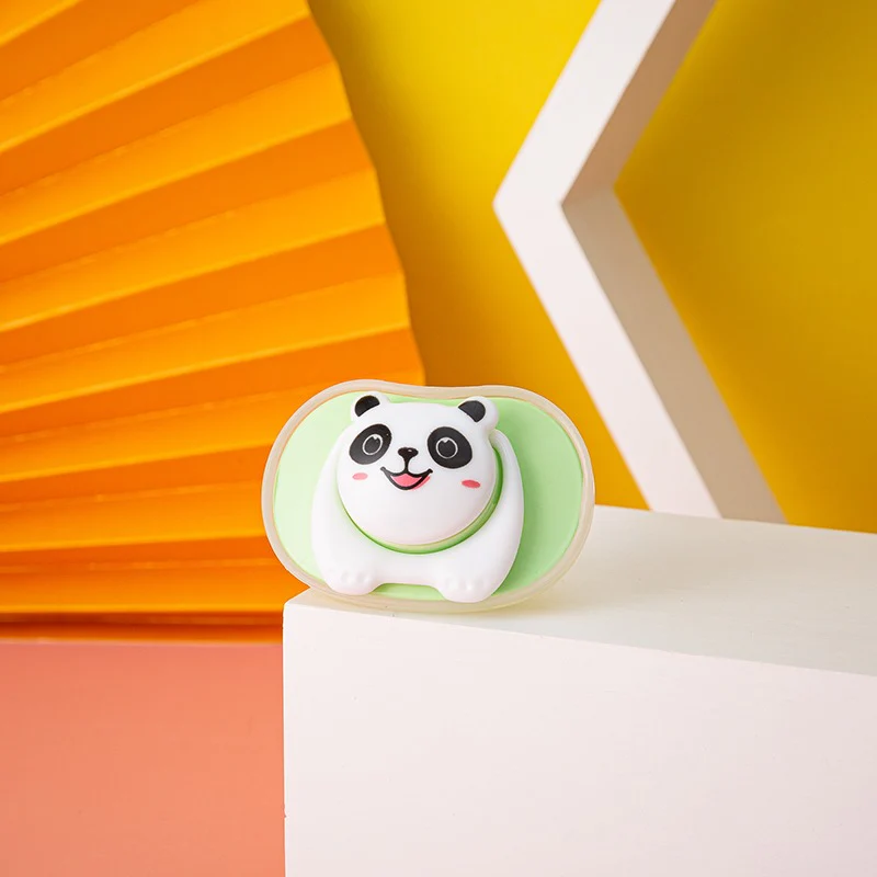 Baby Pacifier Bear Panda Green - Sunshine - Image 2