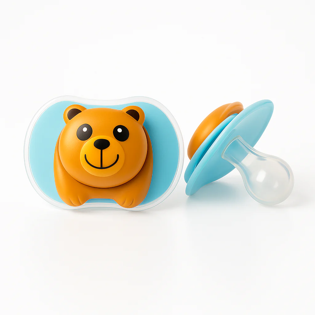Baby Pacifier Bear Sea Green - Sunshine