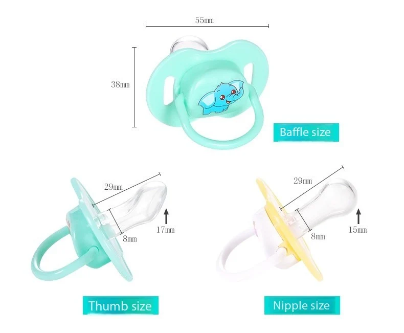 Baby Pacifier Character Pink - Sunshine - Image 5