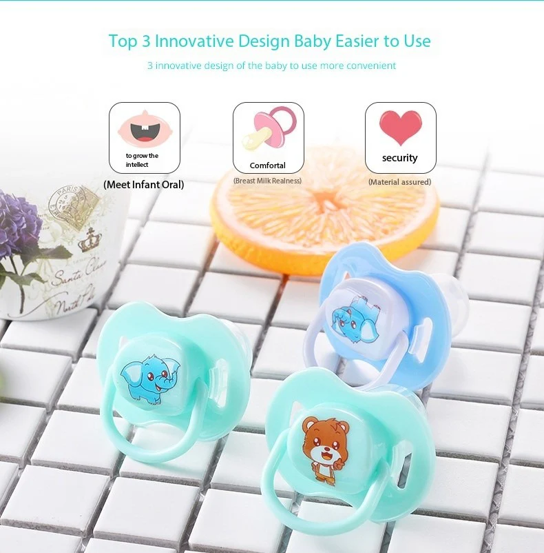 Baby Pacifier Character Sea Green - Sunshine - Image 2