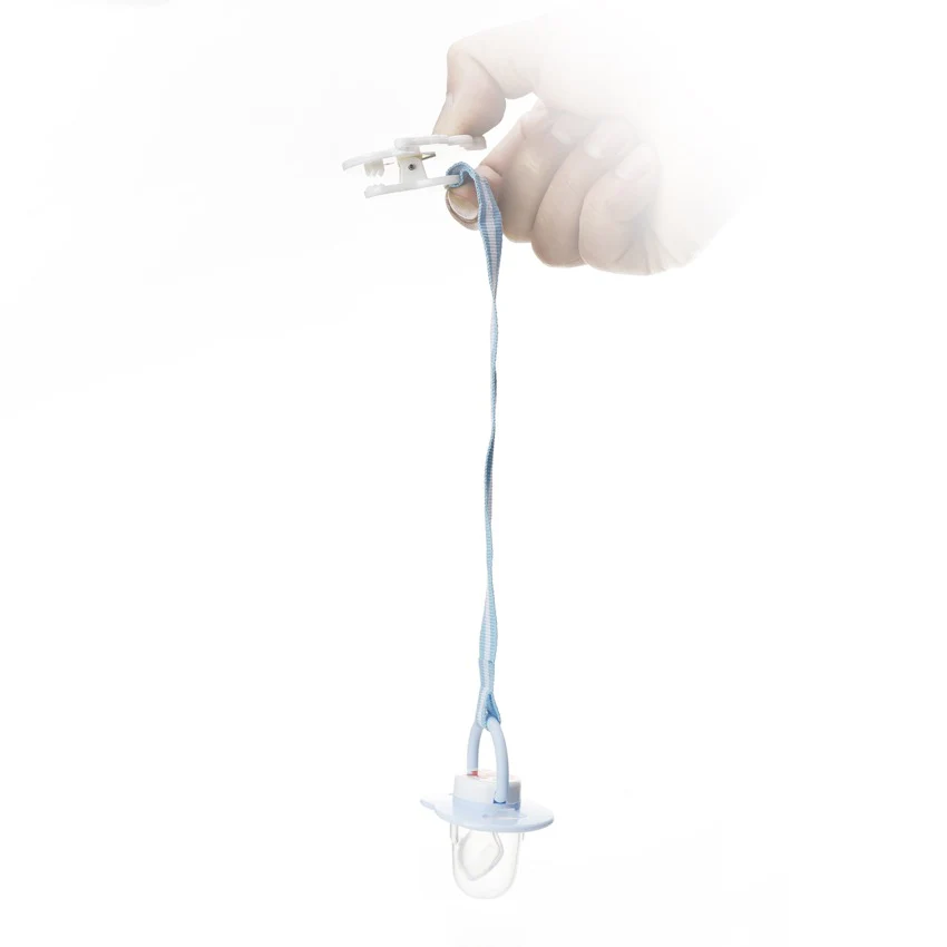 Baby Pacifier With Chain Blue - Sunshine - Image 3