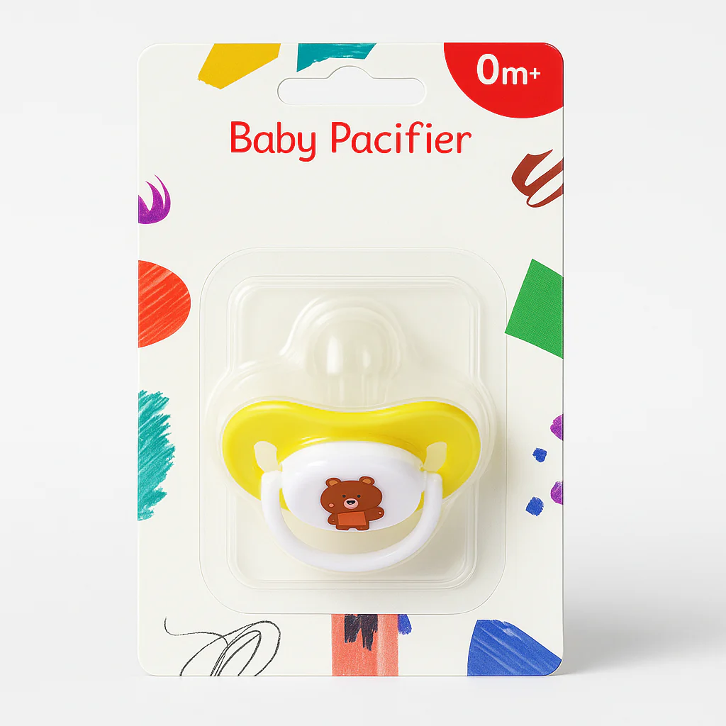 Baby Pacifier Yellow - Sunshine