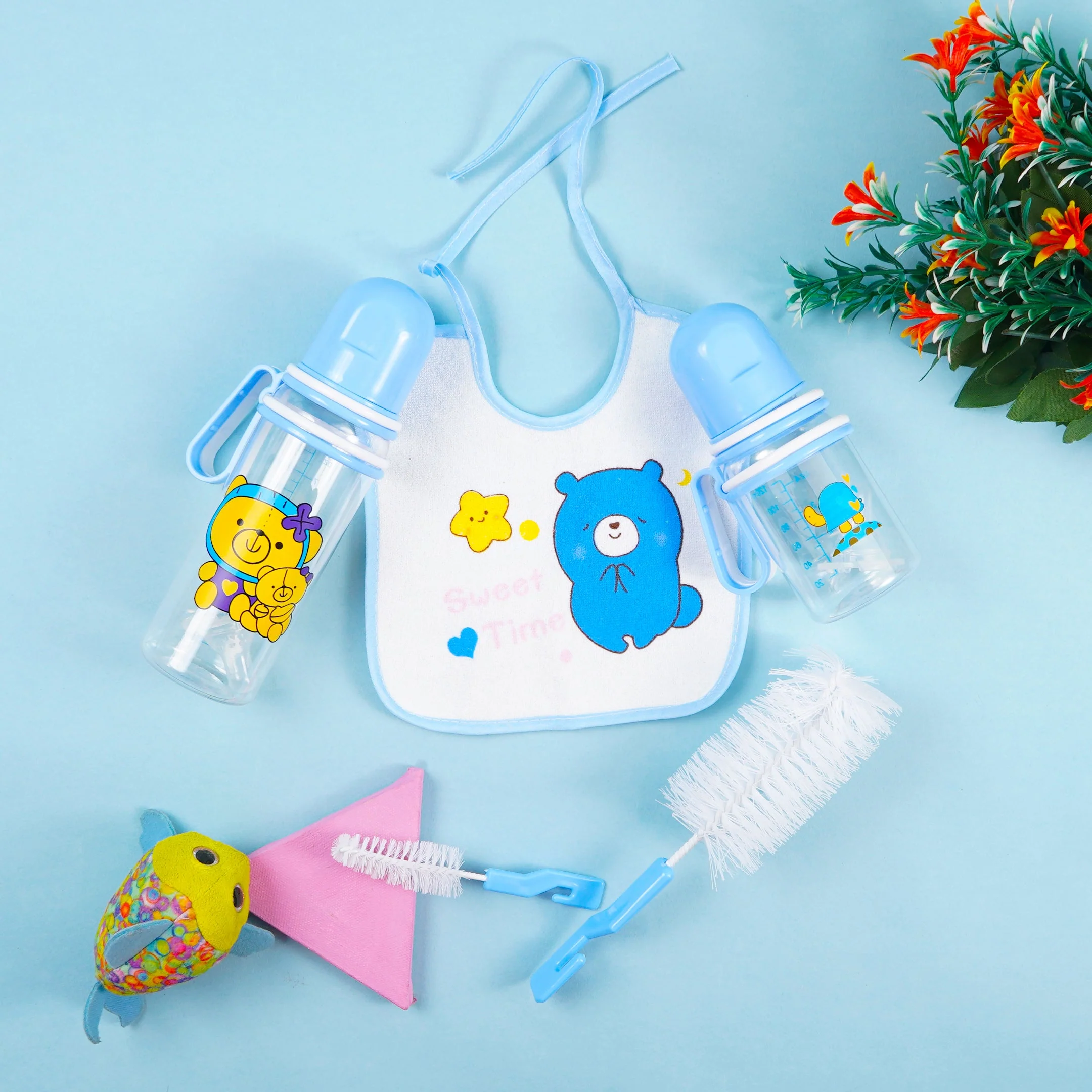 Baby Pack Of 5 Starter Set Blue - Sunshine
