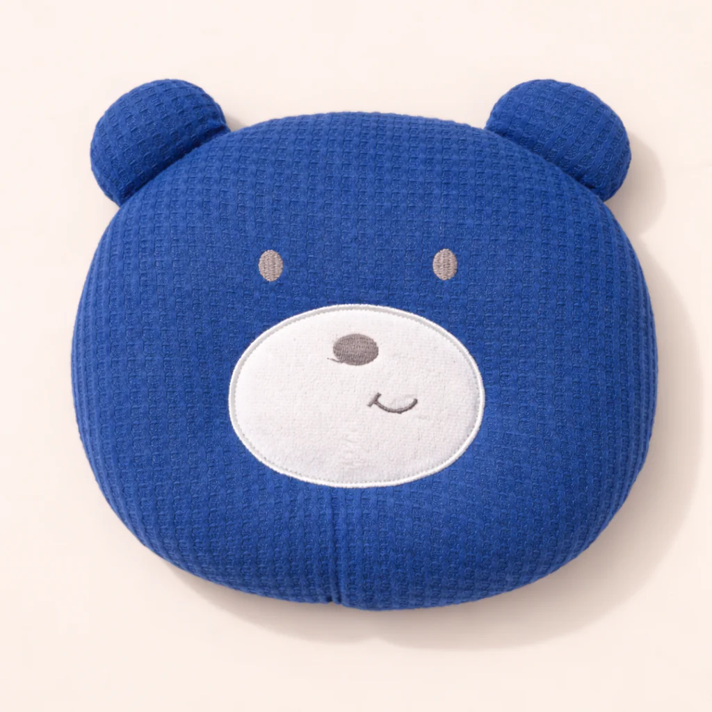 Baby Pillow Bear Royal Blue - Topse