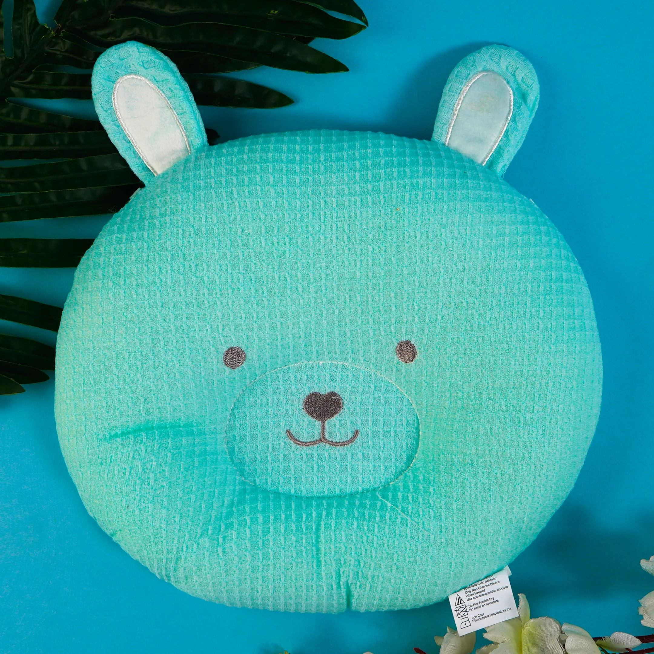 Baby Pillow Bear Sea Green - Sunshine - Image 3