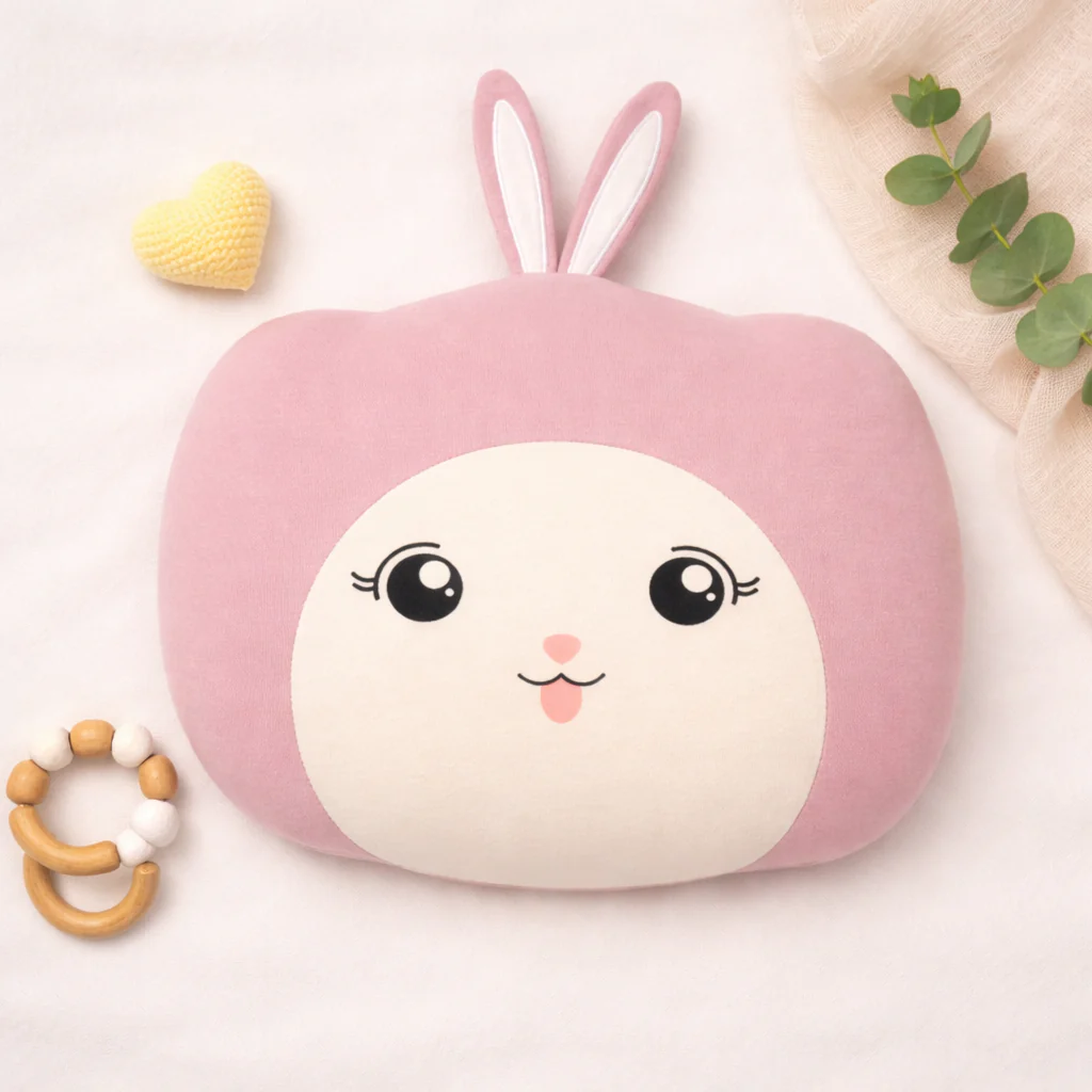 Baby Pillow Bunny Pink - Sunshine
