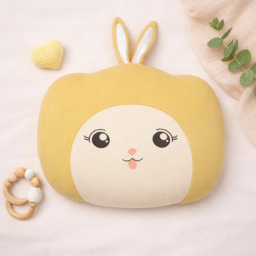 Baby Pillow Bunny Yellow - Sunshine