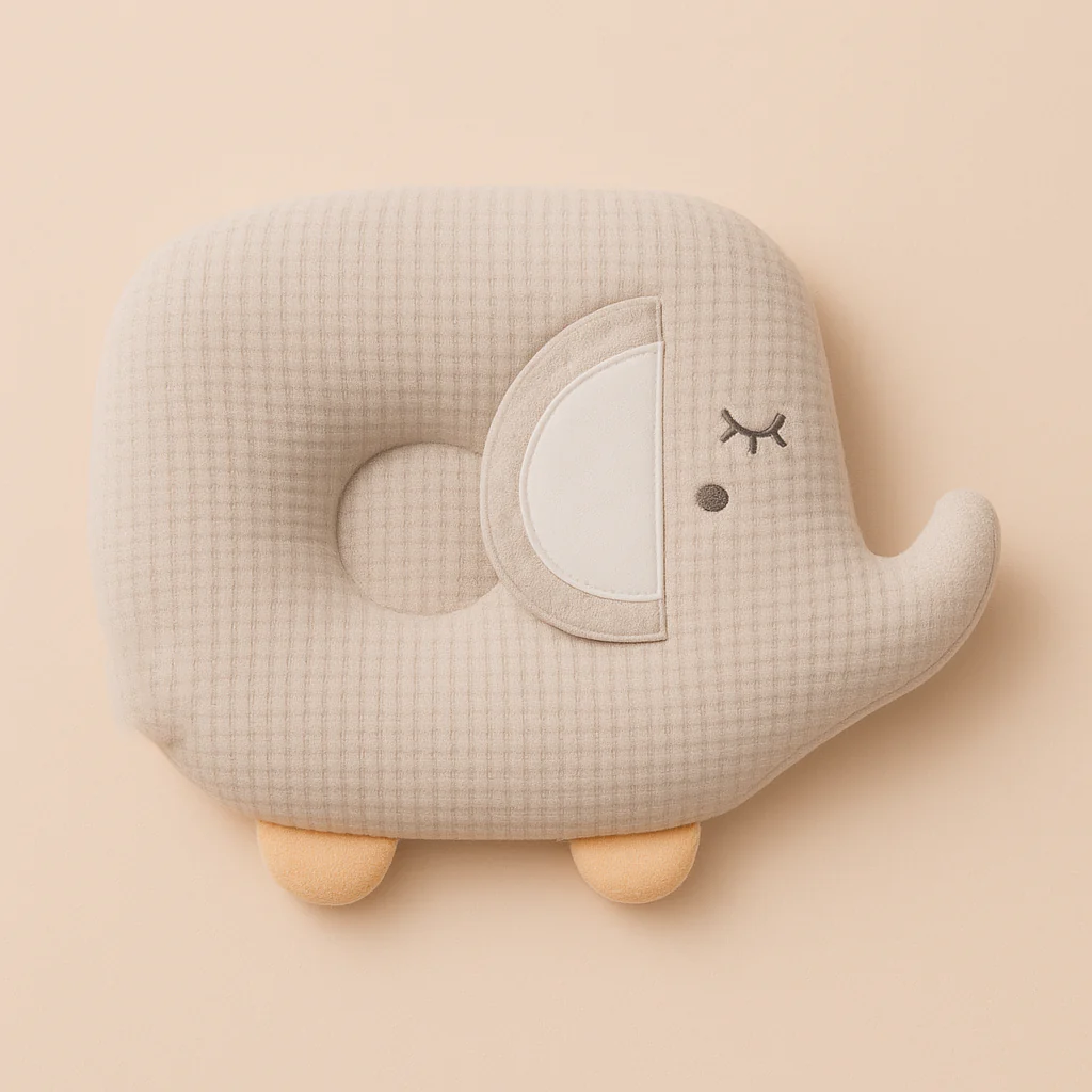 Baby Pillow Elephant Beige - Sunshine