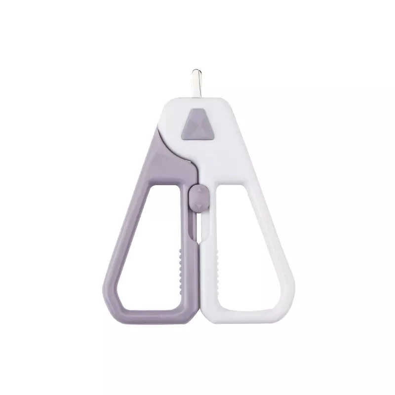 Baby Safety Nail Scissors Light Purple - Sunshine