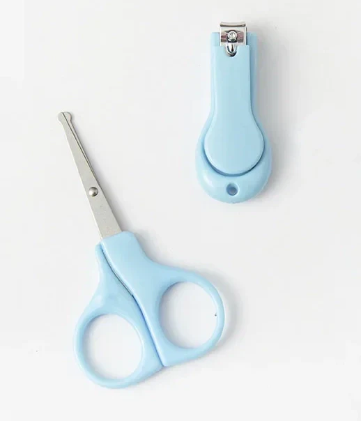Baby Scissor & Nail Cutter Set Blue - Sunshine - Image 4