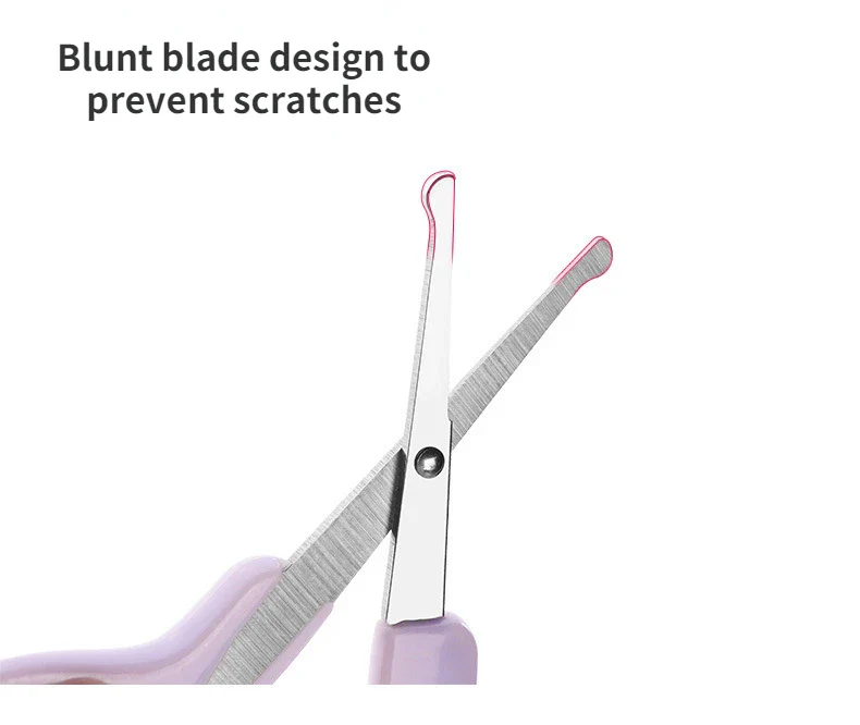 Baby Scissor & Nail Cutter Set Blue - Sunshine - Image 5