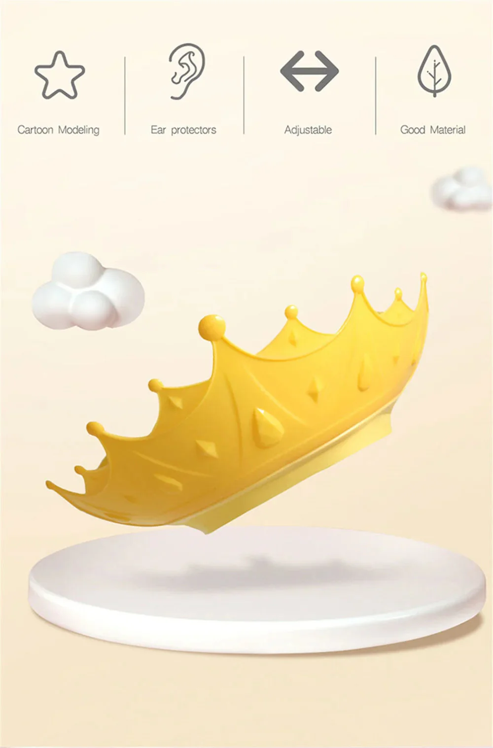Shampoo Shield Crown Peach - Sunshine - Image 5