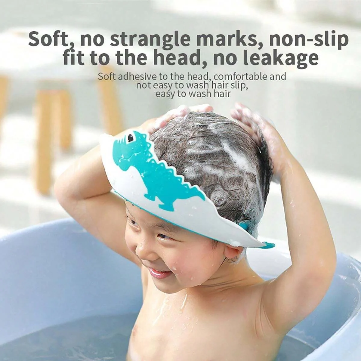 Baby Shampoo Shield Dinosaur Pink - Sunshine - Image 5