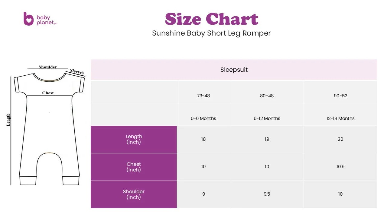Baby Short-Body Romper Brown - Sunshine - Image 5