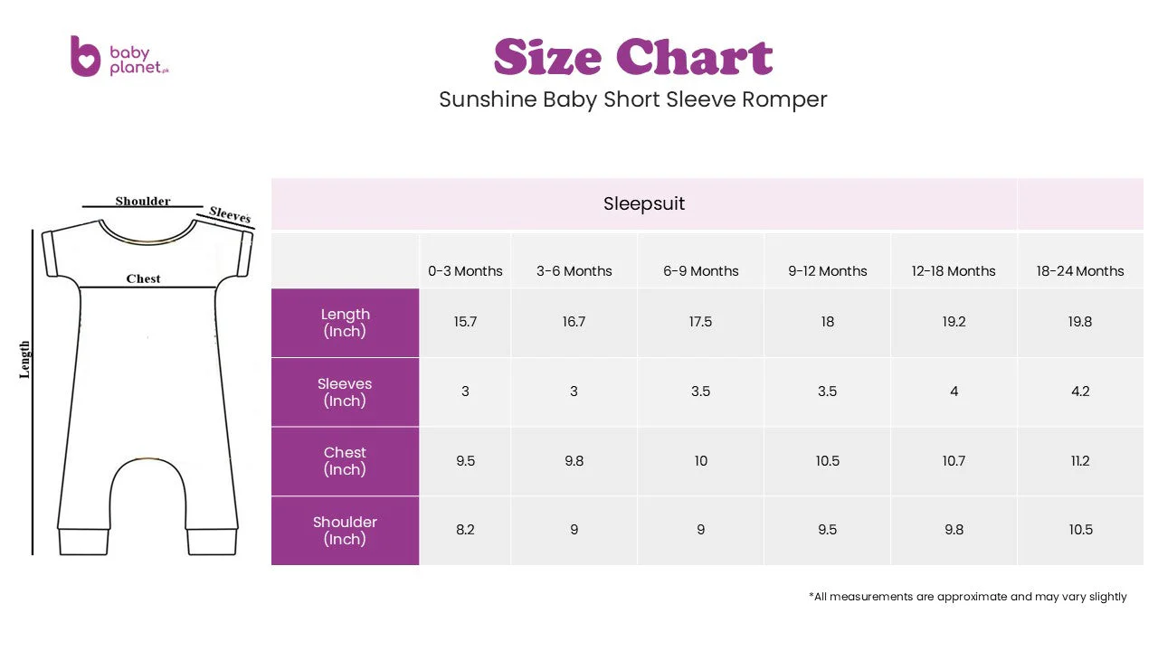 Baby Short-Leg Romper Pack Of 3 Boats Blue - Sunshine - Image 2