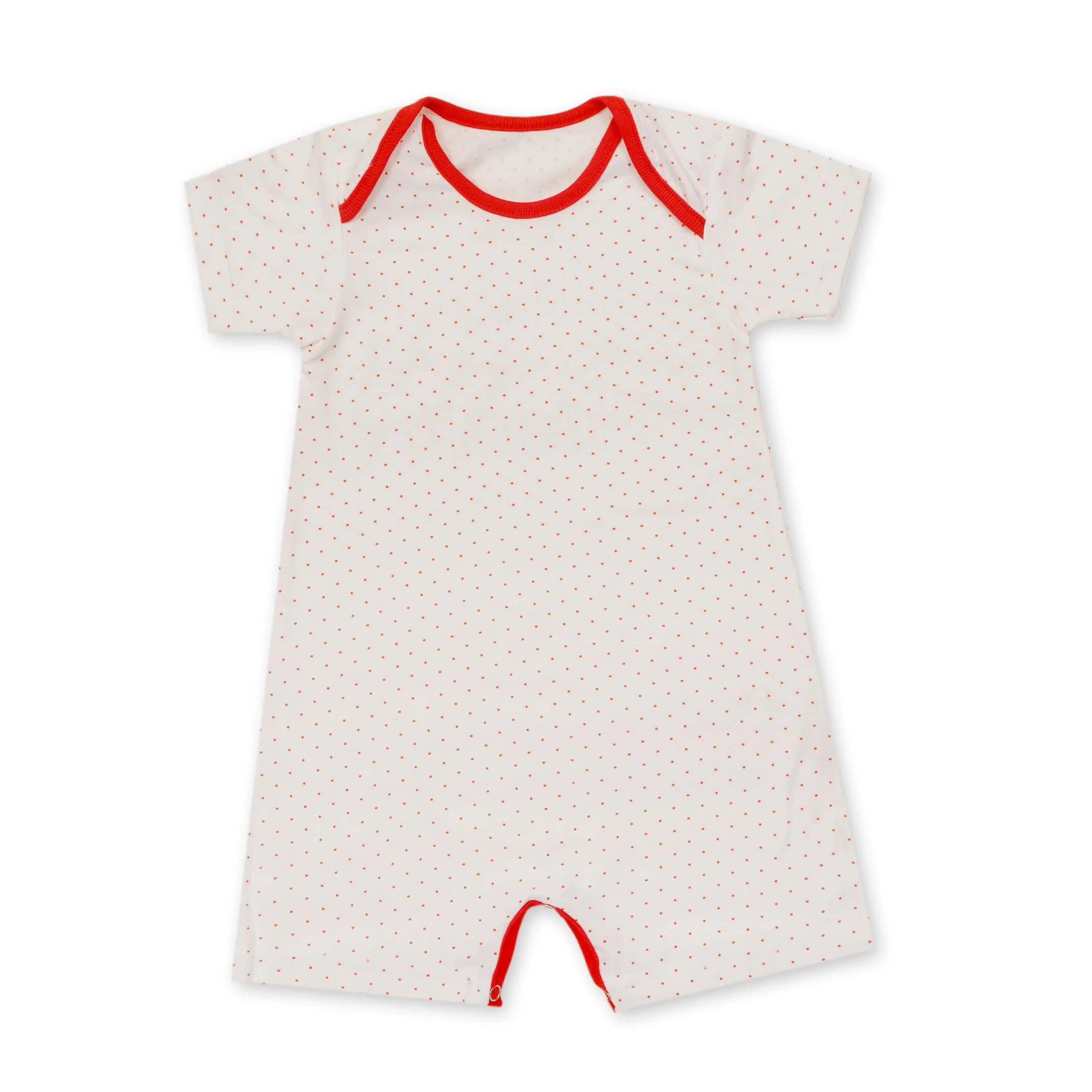 Baby Short-Leg Romper Pack Of 3 Cup Cake Peach - Sunshine - Image 6
