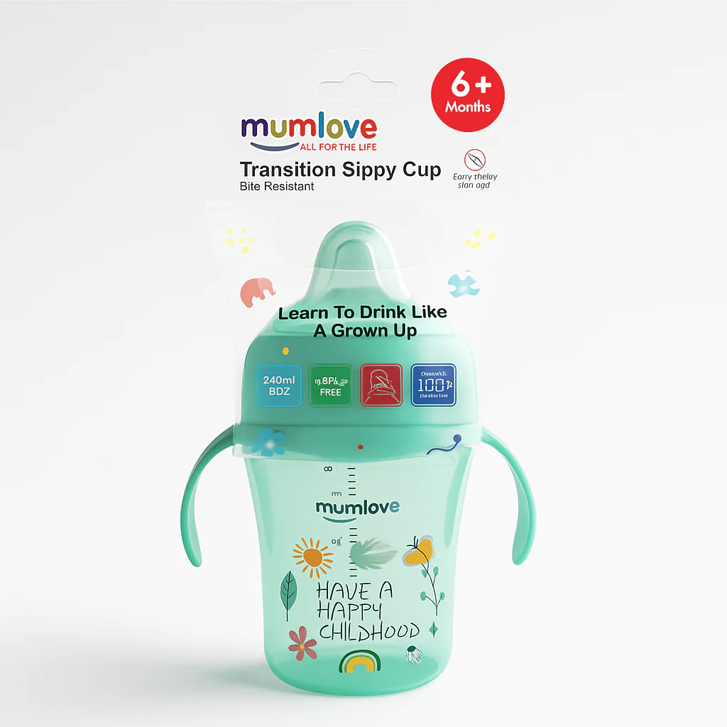 Baby Sipper Cup Sea Green - Sunshine